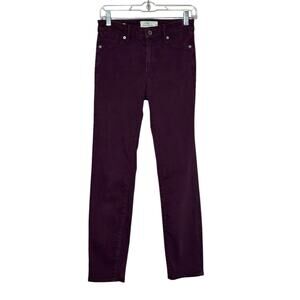 Lucky Brand plum Hayden skinny jeans size 2